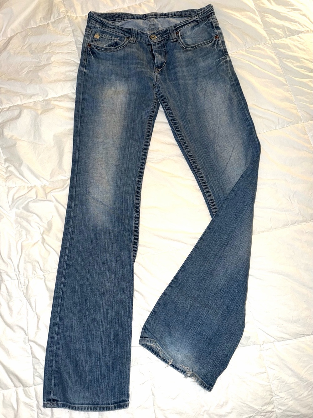 Big Star Remy Women's Blue Bootcut Jeans 30XL-extra long
